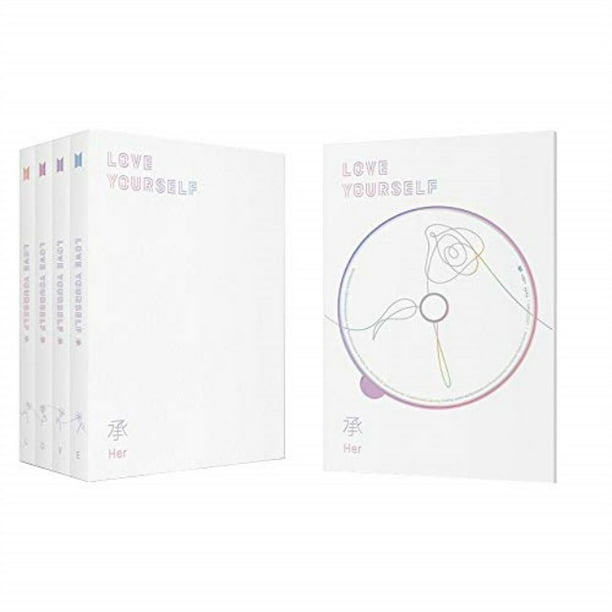 Bts Love Yourself Her E Ver With Photobook Photocard Official Folded Poster E Ver Extra Photocard Walmart Com Walmart Com