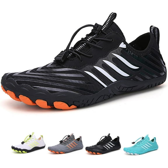 Grounded Footwear for Women Men Neuropathy, Comfortable Lightweight Non-Slip Barefoot Shoes,Men's and women's diving shoes, beach snorkeling shoes, cycling outdoor mountaineering five-finger shoes