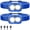 Blue, variant on Headlamp,2000L Bright Headlight Flashlight with White&Red Light 2 - Motion Sensor,Dimmable Brightness,8 Modes,Spotlight&Floodlight,IPX5 for Camping-Orange