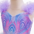 thumbnail image 3 of LOEL Girls Witch Dress Purple Princess Dress Wedding Sequin Tulle Dresses Ball Gown Birthday Party Dress Up, 3 of 8