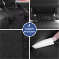 thumbnail image 4 of Funda de asiento de coche para perros HONEST OUTFITTERS impermeable para asiento delantero, 4 of 5