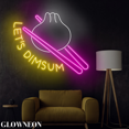 thumbnail image 3 of Glowneon Let's Dimsum Wall Led Decor, Dim Sum Chinese Restaurant Sign, 3 of 5