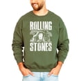 thumbnail image 2 of Funny He Is Risen Easter Unisex Sweatshirt - Christian Empty Tomb Graphic Crewneck Army Green Sweatshirt Adult Large, 2 of 7