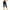 Dark Blue-1, variant on Women's Capri Faux Denim Pants Stretch High Waisted Straight Leg 2026 Summer Fashion Pants