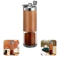 thumbnail image 4 of Molinillo De Café Manual De Mano De Grano De Madera Con Mango Plegable Máquina De Molienda De Grano De Café De Acero Inoxidable Ajustable Molino De Cocina Molino De Especias De Café Herramientas Sweethay HA016111-00, 4 of 7