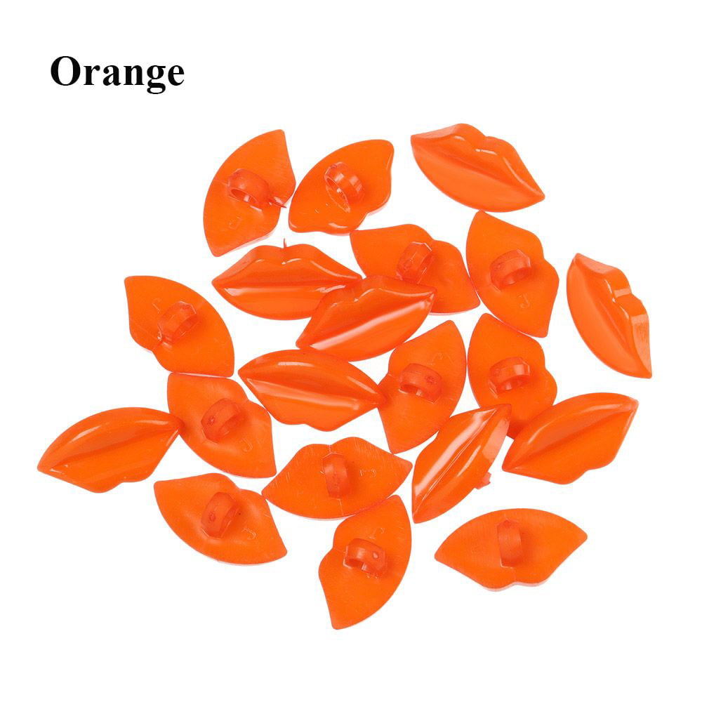20pcs Plastic Puppet Knitting Accessories Snap Animal Scrapbooking Stuffed  Doll Making Doll Safety Mouth DIY Dolls Toy Animals Mouth Parts ORANGE -  