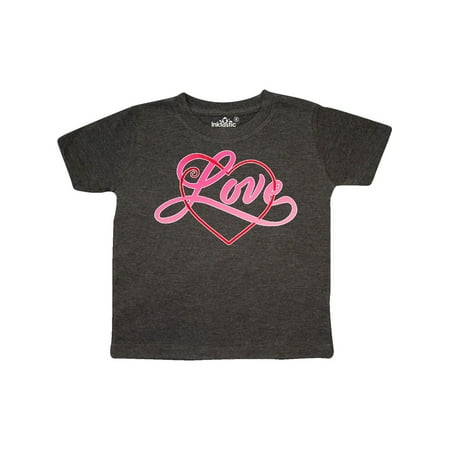 

Inktastic Love in Red and Pink with Heart Gift Toddler Boy or Toddler Girl T-Shirt