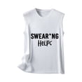 thumbnail image 2 of Ladies Vest Top Round Neck Sleeveless Tank Tops Women Love Heart Print T Shirts Regular Loose Tshirt Blouse Undershirt Tank Top Ladies Slim-Fit Stretch Tee Shirt Size 8-16, 2 of 3