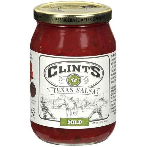 Clint's Texas Mild Salsa, 16 Oz - Walmart.com