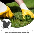thumbnail image 4 of Eease 5 Pairs of Gardening Gloves Garden Working Gloves Breathable Yard Work Gloves, 4 of 6