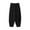 Black, variant on WEIYLL Men's Pants Loose Straight Bloomers Summer Casual Breathable White Pant Size XXXXL