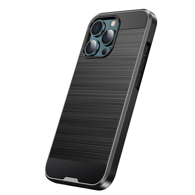 Compatible con iPhone 13 Cubierta protectora de 6,1 pulgadas Cubierta deslizante a prueba de golpes Capa protectora de doble capa resistente a los arañazos con ranura para tarjeta