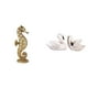 thumbnail image 1 of Adorno De Escultura De Resina Para Oficina, Dormitorio, Sala De Estar, Armario, Chimenea, Decoración Para Tartas, Figura De Pájaro En Pareja, Regalo Decorativo, 1 of 8