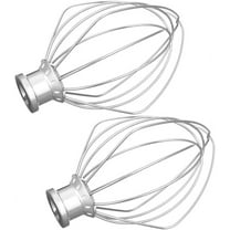 K45WW Wire Whip Attachment for Tilt-Head Stand Mixer for KitchenAid Stainless Steel Egg Cream Stirrer, Flour Cake Balloon Whisk
