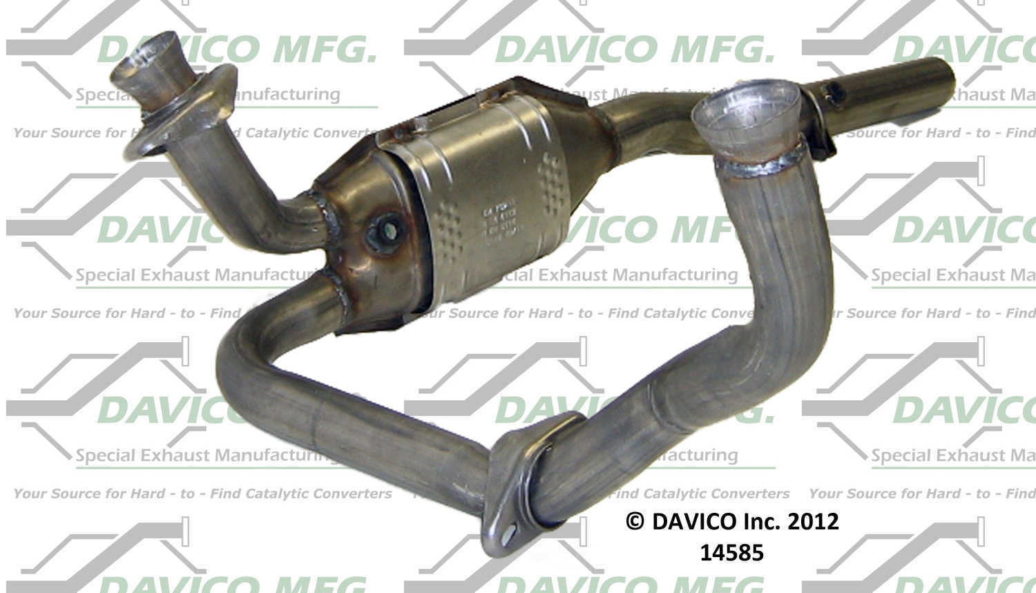 Davico Mfg 14585 Direct-Fit Catalytic Converter
