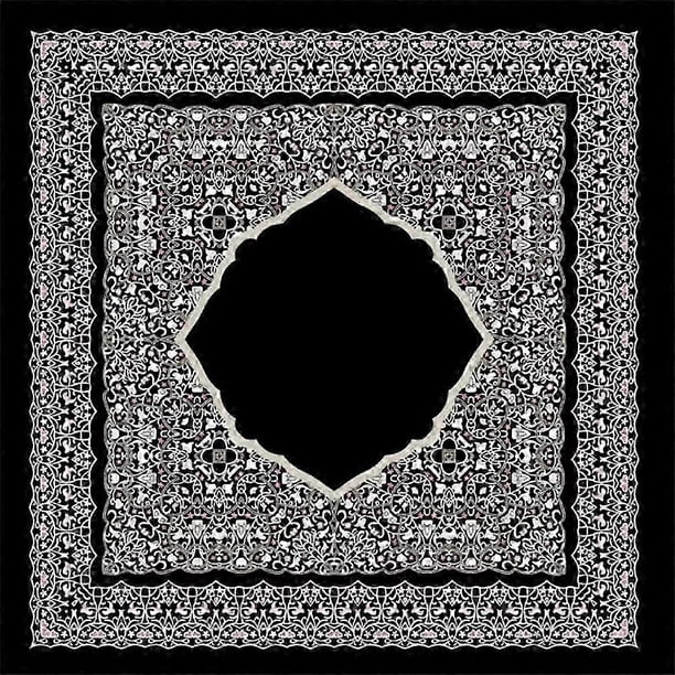 Pañuelo cuadrado de algodón para el cuello, bufanda de primavera y otoño, turbante, bandana