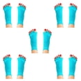 thumbnail image 1 of Yuarrent Calcetines de cinco dedos Hallux Valgus corrección de postura elasticidad transpirable ectropión dedos de los pies Corrector de juanetes Type5 NO5 Yuarrent CBP096053, 1 of 4