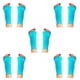 thumbnail image 1 of Toystoory 1 Pair 5 Toe Socks Overlapping Color Comfortable Breathable Dressing Solid Separation Relaxing Hosiery Type2 NO2 Toystoory CBP096053, 1 of 4