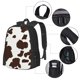 thumbnail image 2 of Disketp Brown Cow Mochila Minimalista de Gran Capacidad, Mochila de Viaje para Escuela, Trabajo o Uso Diario, 2 of 6