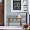 thumbnail image 4 of Sawmill Wood Bench, Farmhouse Entryway Bench for Living Dining Room, Rustic Entry Way Benches Seat, Solid Wood, Handcraft Finished, Natural, 4 of 4
