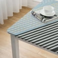 thumbnail image 5 of BANET  Heavy Duty Cotton Linen Tablecloth for Square Table Stitching Tassel Table Cloth for Dining Table Dust-Proof Table Cover for Tabletop Decoration white, 5 of 8