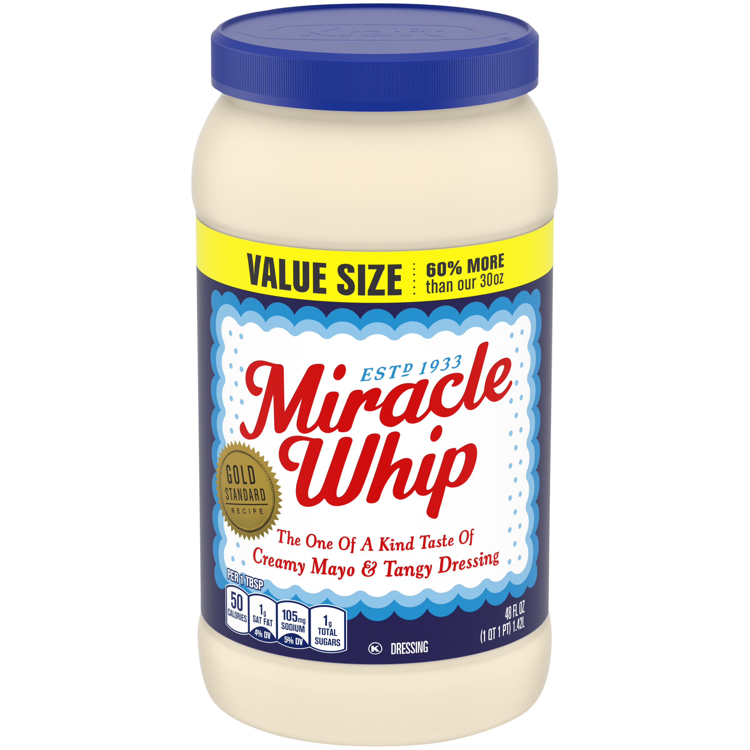 Miracle Whip Original Dressing 48 fl oz Jar