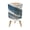 Color 2, variant on Small Trash Can with Lid Rolling Hills Fences Cozy Cottages 1.8 Gallon Dog Proof Trash Can Round Garbage Can Waste Bin Wastebasket for Bathroom Bedroom Living Room