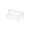 Genuine OE Volkswagen Cushion Cover - 3CN-885-406-AL-VJM