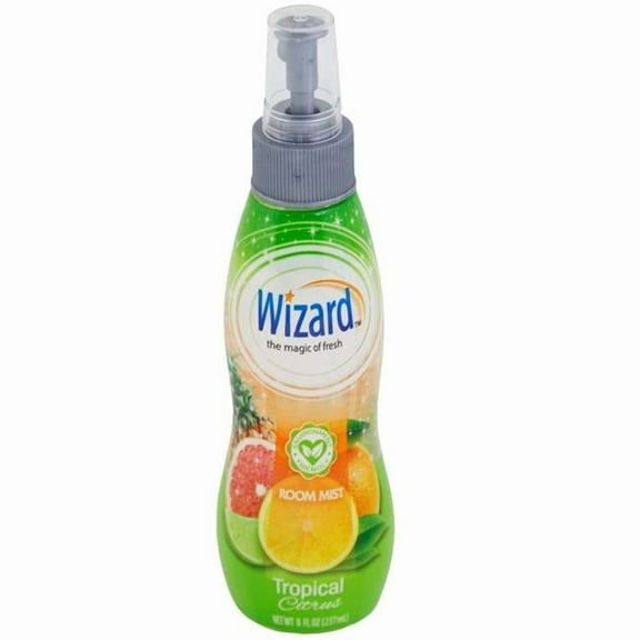 DDI 2385396 Wizard Room Fresheners - Tropical Citrus, 8 oz - Case of 12