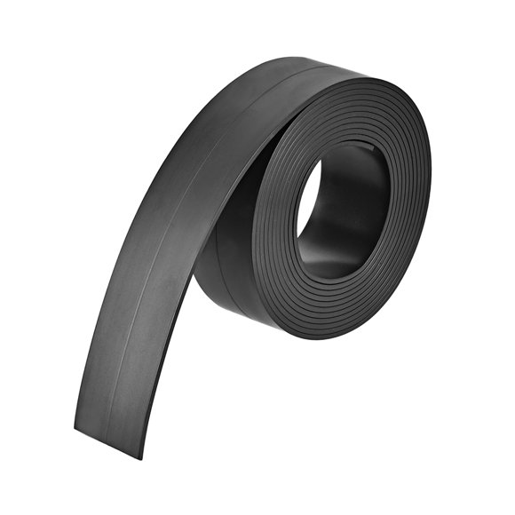 Tira Magnética Negra Uxcell para Manualidades, 1 Pulgada x 6.5 Pies x 1/16 Pulgada