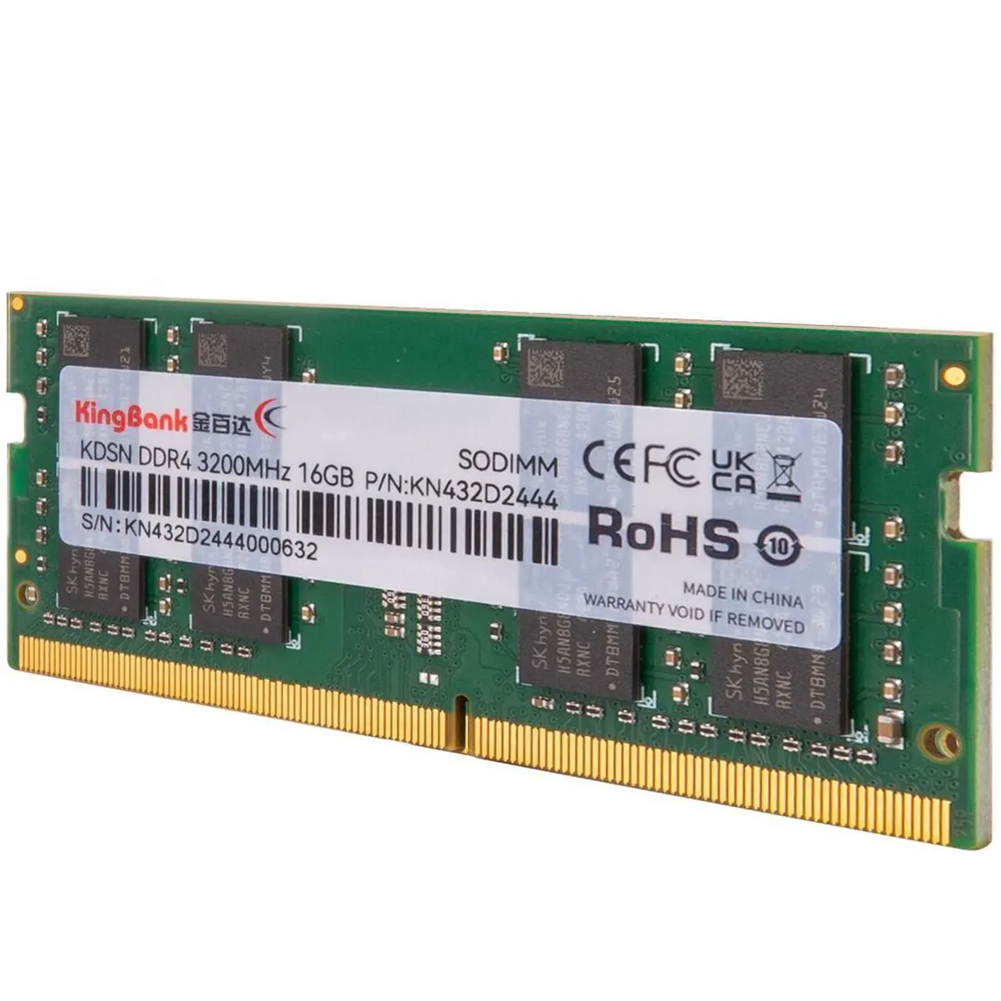 Kingbank 16GB DDR4 3200 Laptop RAM 260-Pin (PC4 25600)