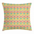 thumbnail image 1 of Ambesonne 20" x 20" Multi-color Polyester Decorative Pillow Cover, 1 of 2