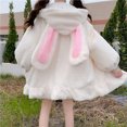 thumbnail image 5 of Women Blouses Hooded Zip up Sweatshirt Shirt Women Fall Sweater Long Sweatshirt Zip up Womens Fall Hoodie Girls Size 1 Sweater with Zippers Hoodies for Pullover Cute Athletic White 5XL, 5 of 8