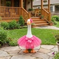 thumbnail image 5 of AuroraX Porch Goose Fall Outfit 17-19 In Porch Goose Clothes Set 23" Princess Tutu Skirts Holiday Porch Goose Accessories Yard Goose Decor, 5 of 6