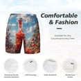 thumbnail image 5 of Lsque Mens Swim Trunks Tomato Field Bottle Pattern - Bathing Suit Compression Liner - Beach Swim Shorts Swimwear - (S-3XL) - Stretch Quick Dry -Small, 5 of 9