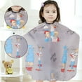 thumbnail image 3 of Child Hair Cutting Waterproof Cape Barber Kids Hair Styling Cape Professional Home Salonstyle5, 3 of 5