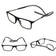 thumbnail image 1 of Spogood Portable Hanging Neck Reading Glasses Rectangle for Elderly Men Women Foldable Square Magnet Bendable Presbyopic Glasses, 1 of 6
