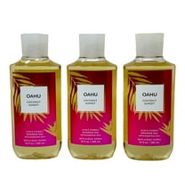 Bath & Body Works Oahu Coconut Sunset Shower Gel - 3 Pack