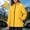 Yellow women hooded windbreaker a1, variant on thefmos Women's Hooded Long Sleeve Zip Up Windbreaker for Women Fall Winter Spring Casual Basic Outwear Comfy Lightweight Jacket with Pockets Trendy Everyday Streetwear, Yellow M