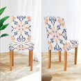 thumbnail image 3 of Yayeee 2 Pack Dining Chair Covers Stretch Parson Chairs Slipcovers Seat Protector, Colorful Abstract Pattern, 3 of 6