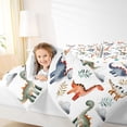 thumbnail image 4 of Castle Fairy Cartoon Dinosaur Full Size Comforter Sets,Animal Dino Bedding Sets, 4 of 8