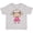 AC-Heather Grey, variant on My Grammy Loves Me Girls Toddler T-Shirt