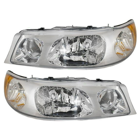 Brock Headlight for 1998-2002 Town Car Set 1W1Z13008CA