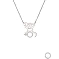 thumbnail image 2 of Delight Jewelry Silvertone Keep Her Safe Infinity Ring Silvertone Dream Big Pendant Necklace, 25", 2 of 4