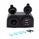 thumbnail image 1 of Sidaley Enchufe de de coche portátil desmontable Universal Dual USB 12-24V elegante impermeable a prueba de humedad RV barcos toma de Bombillas para automóviles, 1 of 6