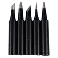 thumbnail image 2 of 5 piezas de puntas de soldador para 938 estaciones de soldadura herramientas de puntas de soldadura Negro Baoblaze Puntas de soldador, 2 of 6
