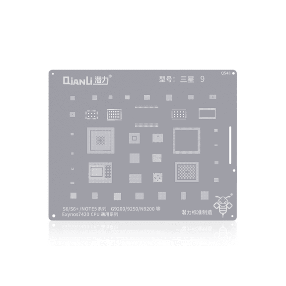 Replacement Bumblebee Stencil (QS48) For Samsung S6 / S6 Plus / Note 5 (Exynos7420) CPU Universal Series (Qianli)
