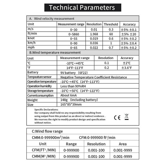 Anemometer,À Voile Wind Speed Handheld Anemometer De Vent De Vitesse Lcd Weather De À Voile Surf Wind Lcd La De Surf De Portable Wind Vent Cfm Du Vent Wind De Meter Wind Anemometer Lcd 1