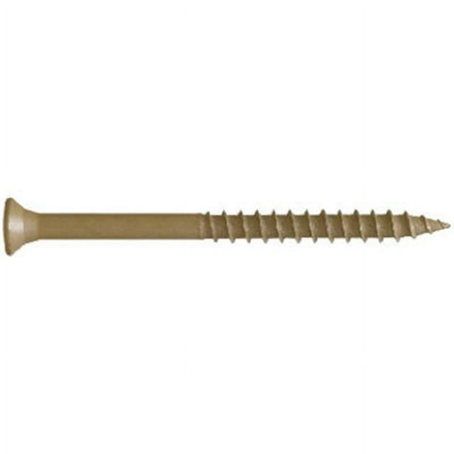 FastenMaster FMGD312-350 350 Pack, 3.5 in. Gold Color Deck Screws
