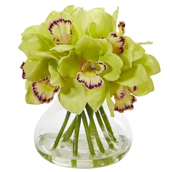 Arreglo artificial Orquídea Cymbidium casi natural